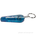 LED Plastic Promotional Whistle Keychain Light